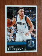 ST 41 - NBA Basketball 2016-2017, Sticker, Autocollant, PANINI, No 189 Justin Anderson Dallas Mavericks - Bücher