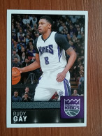 ST 43 - NBA Basketball 2016-2017, Sticker, Autocollant, PANINI, No 357 Rudy Gay Sacramento Kings - Books