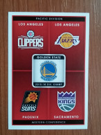 ST 44 - NBA Basketball 2016-2017, Sticker, Autocollant, PANINI, No 439 Western Conference - Pacific Division - Books