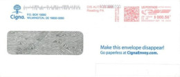 UNITED STATES  - 2023 -  STAMPED LABEL COVER TO DUBAI. - Brieven En Documenten