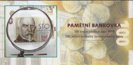 Czech Republic 100 Kc Banknote Rasin 2019 - Tsjechië