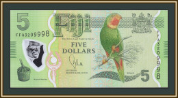 Fiji 5 Dollars 2012 P-115 (115a) UNC - Fiji