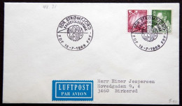 GREENLAND 1969 Letter To Denmark. SDR.Strømfjord 18-7 Scout Camp( Lot 6489) - Storia Postale