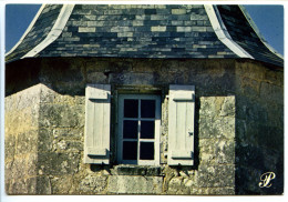 CPSM / CPM 10.5 X 15 Prestige CHARENTE Fenêtre Maison Pierre Toit Ardoise Photo Leicographie M. Guillard - Agence Scope - Poitou-Charentes