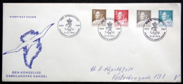 Greenland 1964 Cz, Slania   FDC  MiNr.53-56 (lot 6489) - FDC