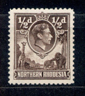 Northern Rhodesia 1938 - Michel Nr. 26 A * - Rodesia Del Norte (...-1963)