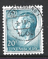 LUXEMBOURG. N°871 De 1975 Oblitéré. Grand-Duc Jean. - Gebraucht