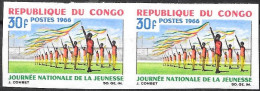 Congo: Non Dentellatto, Imperforate, Non Dentelé, Giornata Della Gioventù, Youth Day, Journée De La Jeunesse - Autres & Non Classés