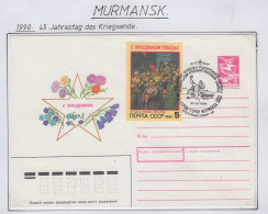 Russia 45. Jahrestag Des Kriegsende  Ca Murmansk 9.5.1990 (FN184) - Eventi E Commemorazioni