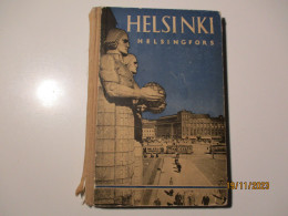 FINLAND 1937 HELSINKI HELSINGFORS THE WHITE CITY OF THE NORTH - Skandinavische Sprachen