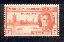 Northern Rhodesia 1946 - Michel Nr. 46 A * - Nordrhodesien (...-1963)