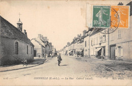 CPA 28 COURVILLE / LA RUE CARNOT OUEST - Courville
