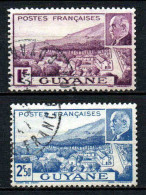 Guyane  - 1941 - Pétain  - N° 172/173 - Oblit - Used - Oblitérés