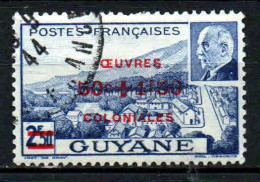Guyane  - 1944 - Pétain  - N° 177 - Oblit - Used - Oblitérés