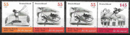 2007  Deutschland Germany  Mi.2606-9 **MNH    175. Geburtstag Von Wilhelm Busch - Ungebraucht