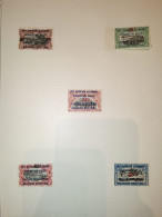 Ruanda Urundi - 45/49 - Surcharges De Malines - 1922 - MNH & MH - Unused Stamps