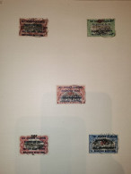 Ruanda Urundi - 45/49 - Surcharges De Malines - 1922 - Oblitérés - Used Stamps