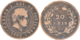 PORTUGAL - 1892 - 20 Reis - Carlos I - 16-210 - Portugal