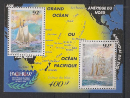 POLYNESIE - 1997 - Bloc Feuillet BF N°YT. 22 - Pacific 97 - Neuf Luxe** / MNH / Postfrisch - Blocks & Kleinbögen