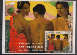 POLYNESIE - 2021 - Bloc Feuillet BF N°YT. 55  Gauguin — Neuf Luxe** / MNH / Postfrisch - Hojas Y Bloques