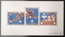 POLYNESIE - 1976 - Bloc Feuillet BF N°YT. 3 - Olympics - Neuf Luxe** / MNH / Postfrisch - Blocks & Sheetlets