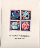 POLYNESIE - 1971 - Bloc Feuillet BF N°YT. 2 - Jeux Du Pacifique Sud - Neuf Luxe** / MNH / Postfrisch - Blocks & Kleinbögen