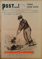 1898 AFFAIRE DREYFUS - LA CORVEE DE QUARTIER - EMILE ZOLA J'ACUSSE - CARAN D'ACHE - FORAIN - JOURNAL PSST...! - 1850 - 1899