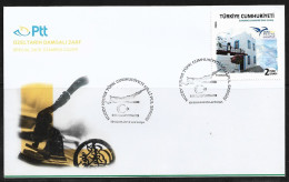 2019 - SPECIAL DATE STAMP COVER - TRNC (TURKISH CYPRUS) NATIONAL STAMP EXHIBITION - 15-20 APRIL 2019 - FDC - FDC