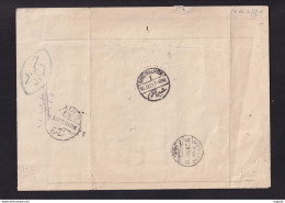 206/31 -- EGYPT TPO'S - Official Document SHIBIN EL KOM 1922 To Cairo , Via TANTA-CAIRO § VV - Cartas & Documentos
