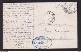 DDBB 050 - Carte-Vue De GODESBERG En Franchise - Postes Militaires 1919 Vers GREZ-DOICEAU - 16è Régiment D' Artillerie - Storia Postale