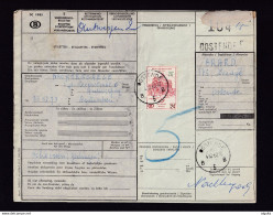 DDAA 776 - Bulletin D' Expédition Cachet Postal OOSTENDE 5 En 1963 - Griffe Linéaire OOSTENDE 5 - Linear Postmarks