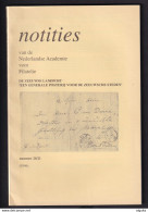 912/35 --  NEDERLAND De Zeeuwse Landpost , Door C.F. De Baar , Notities Van De NL Akademie , 1996 , 94 Blz. - Filatelie En Postgeschiedenis