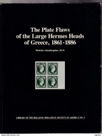 996/30 -- BOOK GREECE Plate Flaws On Large Hermes Heads , By Asimakopulos , 185 Pg , 1995 - Very Fine Condition - Filatelie En Postgeschiedenis