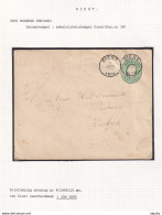 DDCC 970 -- Collection DIEST - Entier Enveloppe DIEST 1895 Vers Pastoor Duwaerts à KERSBEEK , Via GLABBEEK SUERBEMPDE - Buste