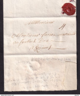 DDEE 347  - Lettre Précurseur NAMUR 12-2-1695 (Occupation Française) Vers REIMS - Port 4 Sols - 1621-1713 (Spaanse Nederlanden)