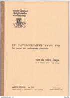 974/35 --  LIVRE/BOEK WEFIS Nr 20 - De Datumstempel Type 1910 , 16 Blz ,  1978 , Door Hugo Van De Veire - Matasellos