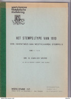 991 A/25 --  LIVRE/BOEK WEFIS Nr 35 - Stempeltype Van 1910 , Tome I : A-D , 74blz ,  1983 , Door H. Van De Veire - Matasellos