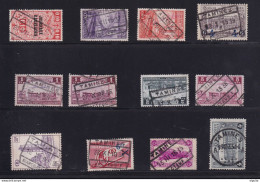 017/39 - Collection TAMINES - Ensemble De 12 Timbres Chemins De Fer (TR) Depuis 1933 - Sonstige & Ohne Zuordnung