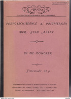 992/35 --  LIVRE/BOEK FISTO Nr 9 - Postgeschiedenis Der Stad AALST , 151 Blz ,  1986 , Door W. De Doncker - Philatélie Et Histoire Postale