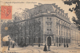 CPA 75 PARIS IVe / GARDE REPUBLICAINE / ETAT MAJOR - District 04