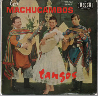 Disque 45 Tours Los Machucambos 4 Tangos Style Latin - Instrumentaal