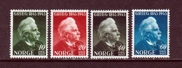 NORWAY - 1943 Grieg Set Unmounted Never Hinged Mint - Neufs