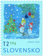 Slovakia - 2023 - Christmas - Holiday Mail - Mint Stamp - Nuovi