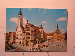 Rothenburg Ob Der Tauber - Altes Und Neues Rathaus ..... - Rothenburg (Rózbork)