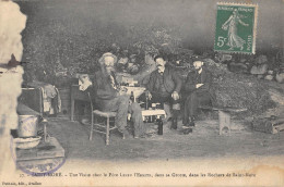 CPA 89 SAINT MORE / UNE VISITE CHEZ LE PERE LELEU L'ERMITE - Andere & Zonder Classificatie