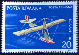 Romana - C14/40 - 1977 - (°)used - Michel 3411 - Zweefvliegtuigen - Oblitérés