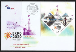 2013 - EXPO 2020 IZMIR CANDIDANCY  - 4TH APRIL 2013 - FDC - FDC