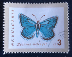 Bulgaria - Bulgarije- C14/40 - 1962 - (°)used - Michel 1341 - Vlinders - Gebraucht