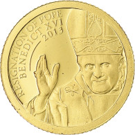 Îles Cook, Resignation Of Pope Benedict XVI, 1 Dollar, 2013, Proof / BE, FDC - Cookeilanden
