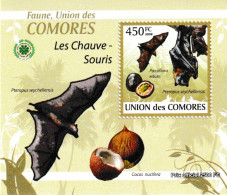 COMORES  2009  MNH  "BATS" - Chauve-souris